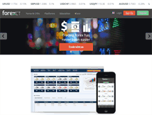 Tablet Screenshot of forexct.com